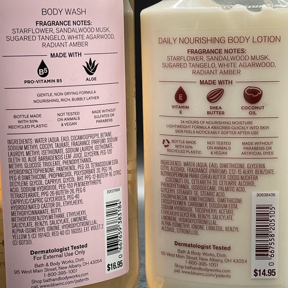 Bath & Body Works In The Stars or Dream Bright Body Wash & Lotion Set Retail$32 - Picture 2 of 5